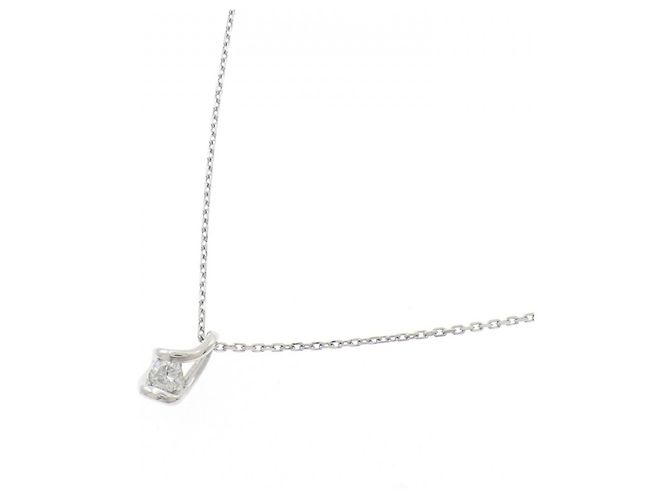 Autre Marque Collana in platino PT850 e diamanti Argento - vista 2