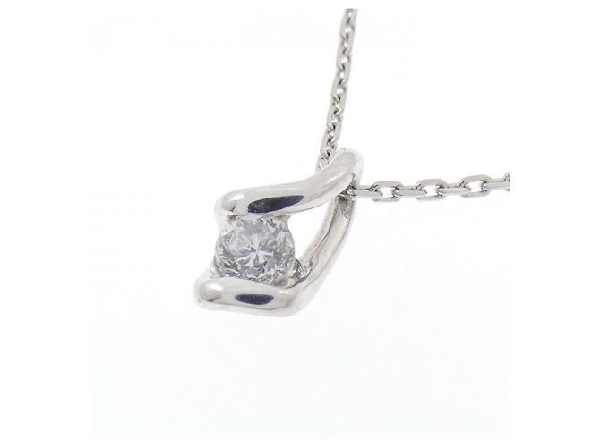Autre Marque Collana in platino PT850 e diamanti Argento - vista 3