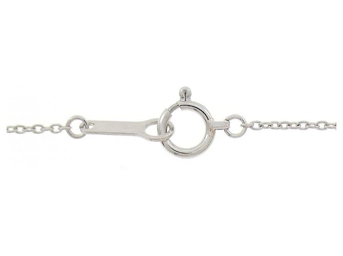 Autre Marque Collana con Diamanti Pt900/Pt850 Argento - vista 5