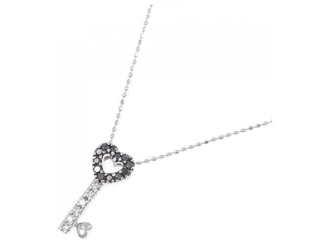 Autre Marque Collana con Diamanti Ponte Vecchio Au750 Argento - vista 2