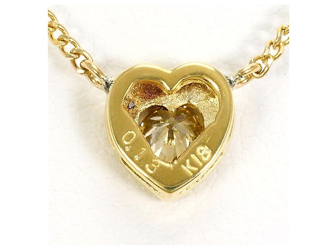 Autre Marque Collana in oro Au750 e diamanti gialli D'oro - vista 3