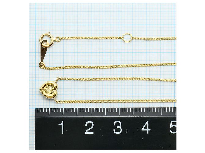 Autre Marque Collana in oro Au750 e diamanti gialli D'oro - vista 4