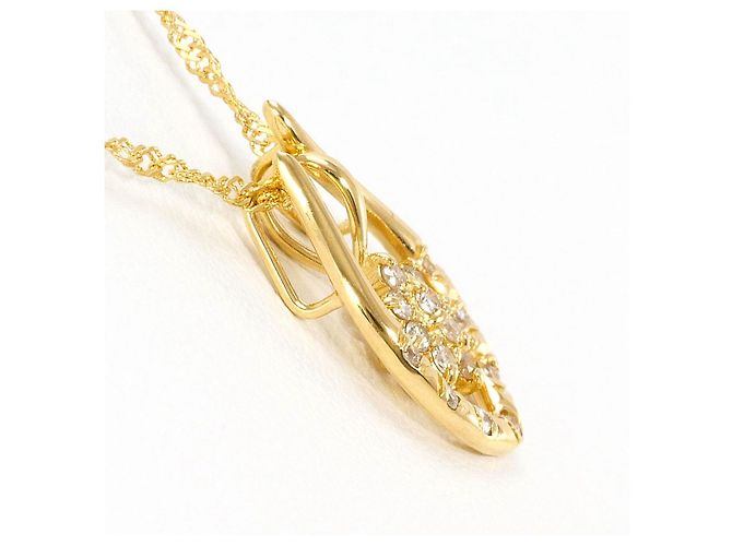 Autre Marque Collana con diamante Au750 D'oro - vista 2