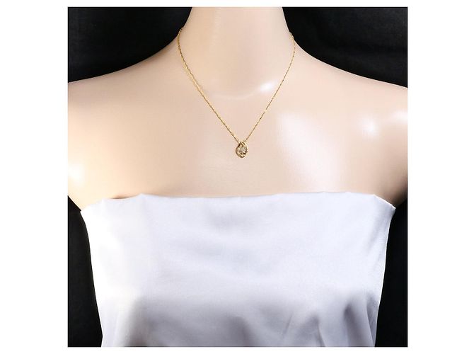 Autre Marque Collana con diamante Au750 D'oro - vista 5