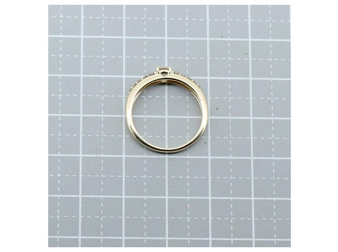 Autre Marque GSTV Brown Diamond Au750 Ring Golden - Ansicht 5