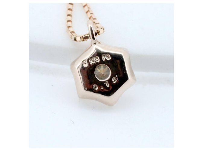 Autre Marque Collana Estelle in Oro Au750 e Diamanti Rosa - vista 3