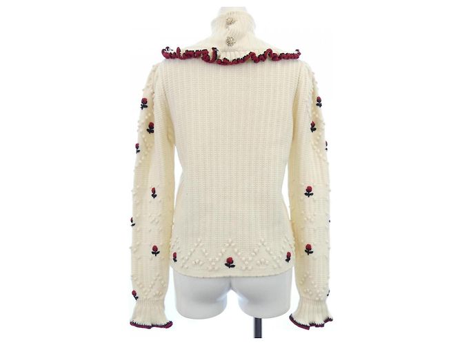 Tejido de cachemira Chanel Beige - vista 2