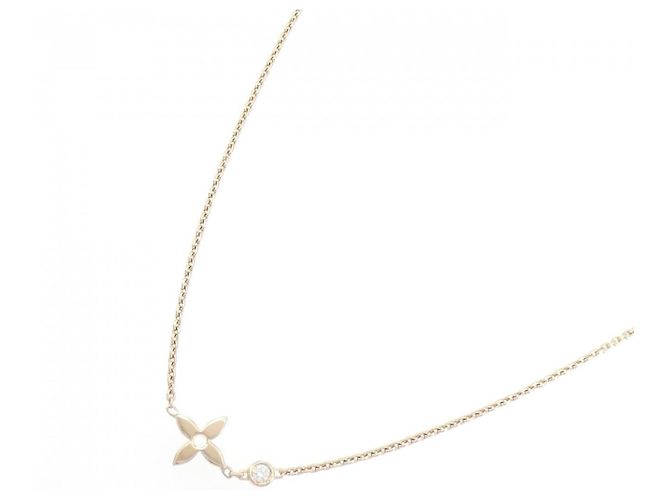 Collana Pendente Monogram Idir 750 in Oro Rosa e Diamanti Louis Vuitton - vista 2