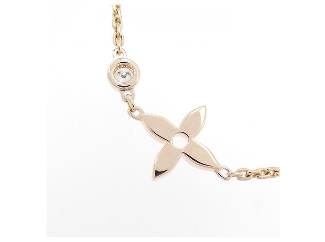 Collana Pendente Monogram Idir 750 in Oro Rosa e Diamanti Louis Vuitton - vista 4