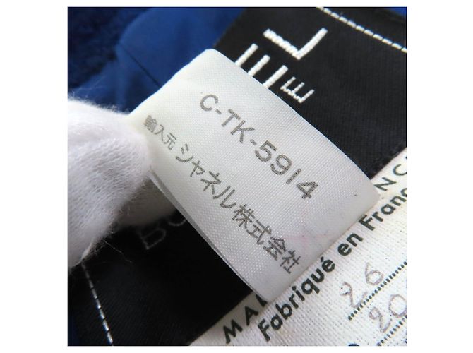 Traje de lana CHANEL BOUTIQUE Azul - vista 12