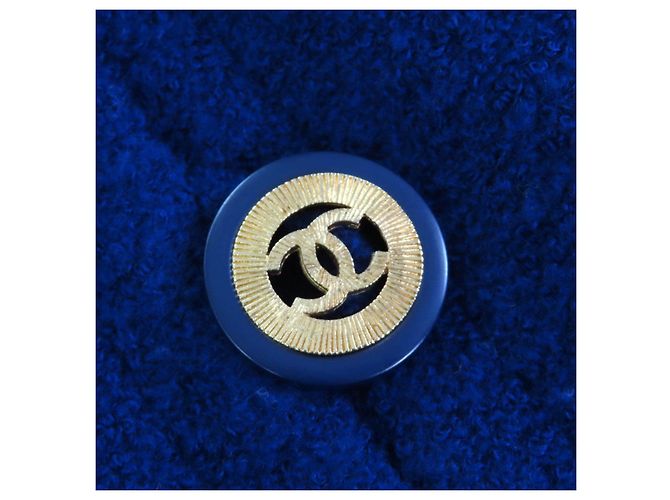 Traje de lana CHANEL BOUTIQUE Azul - vista 9