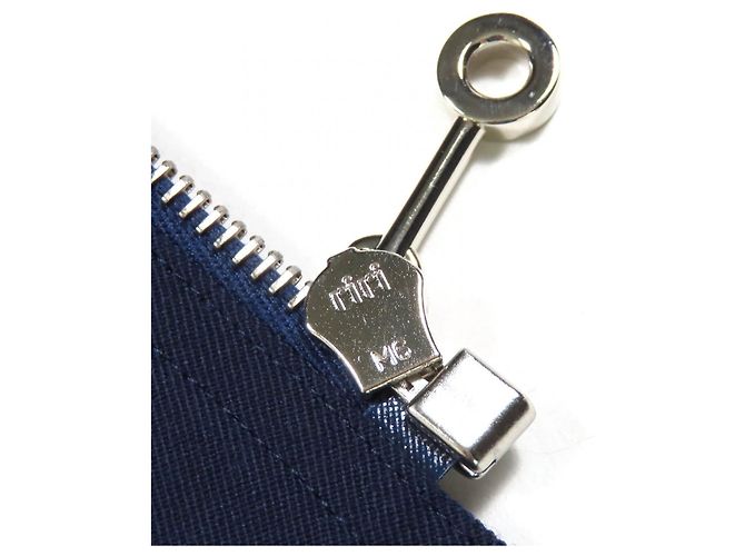 Falda de lana Hermès 34 Azul Azul marino - vista 6
