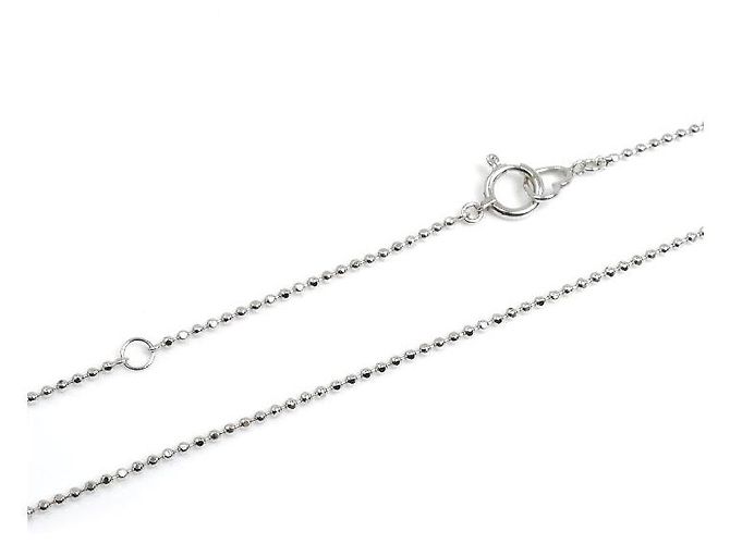 Autre Marque Collana Cuore di Diamanti K18WG Ponte Vecchio Argento - vista 4