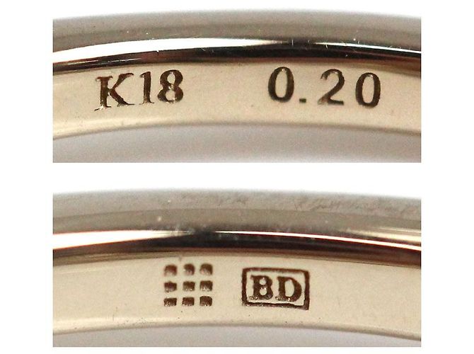 Autre Marque Kashikey Diamantring in Au750 Golden - Ansicht 5
