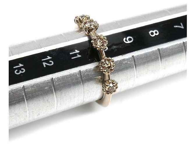Autre Marque Kashikey Diamantring in Au750 Golden - Ansicht 6