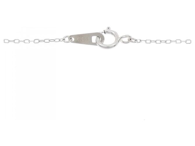 Autre Marque Collana in oro bianco 10K e diamanti Argento - vista 5