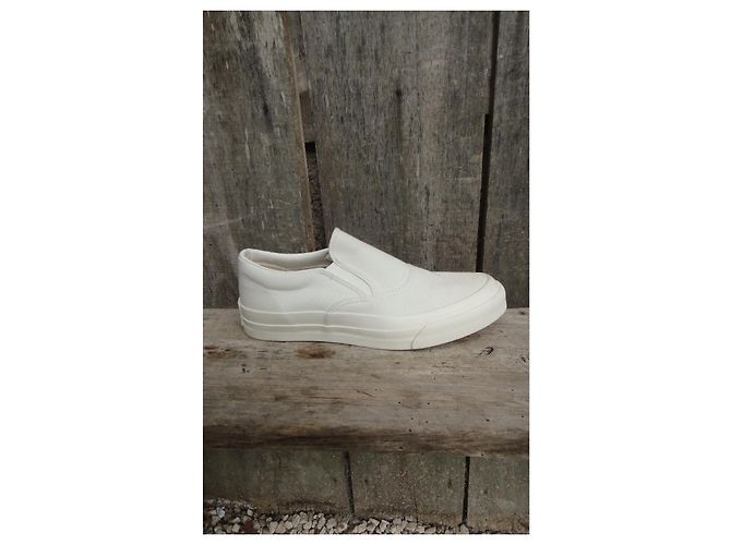 Autre Marque Baskets Slip-on Maison Kitsuné Blanches - vue 10