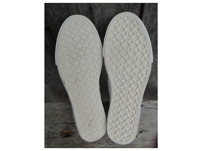 Autre Marque Baskets Slip-on Maison Kitsuné Blanches - vue 6