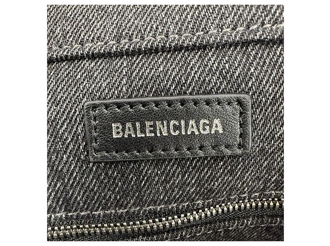 Borsa a tracolla piccola Balenciaga Everyday North-South Nero - vista 11