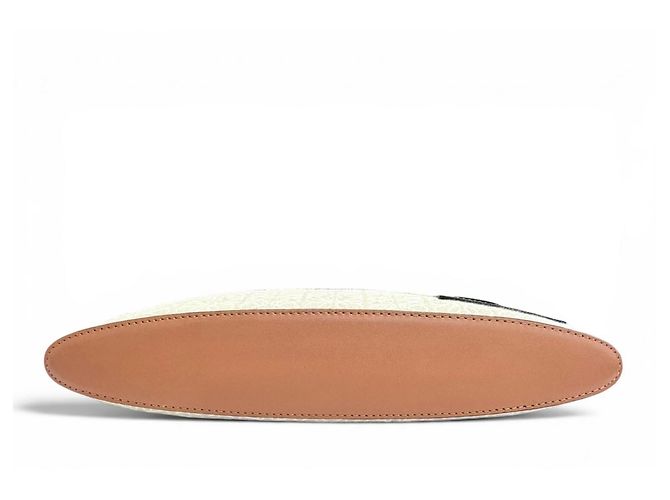 Clutch Oblong Loewe Marrone Beige - vista 5