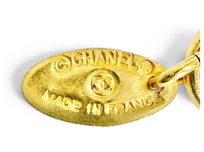 Chanel Vintage 31 Rue Cambon Coco Button Chain Belt Golden - Ansicht 6