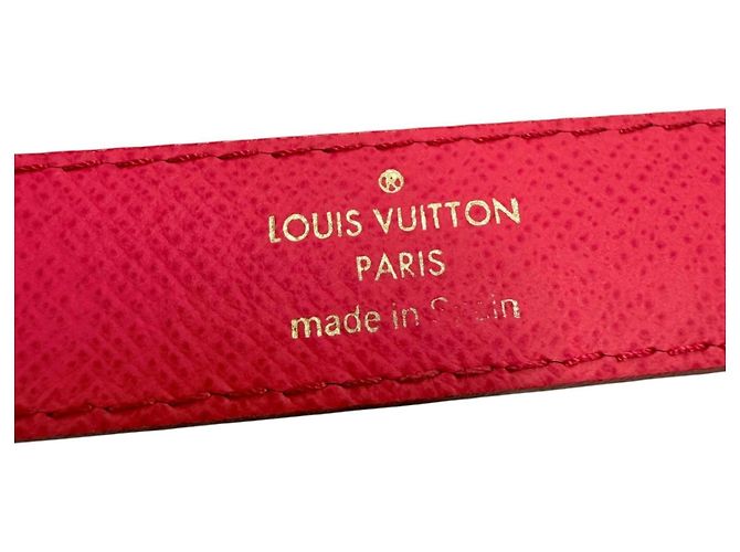 Cinturón de cuero Monogram Louis Vuitton Multicolor Monograma - vista 10