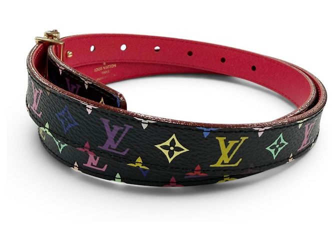Cinturón de cuero Monogram Louis Vuitton Multicolor Monograma - vista 2