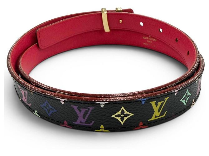 Cinturón de cuero Monogram Louis Vuitton Multicolor Monograma - vista 3