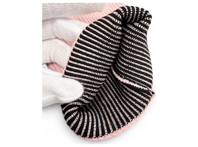 Chanel 24C Gamaschen aus der Cruise Collection Schwarz Pink - Ansicht 4