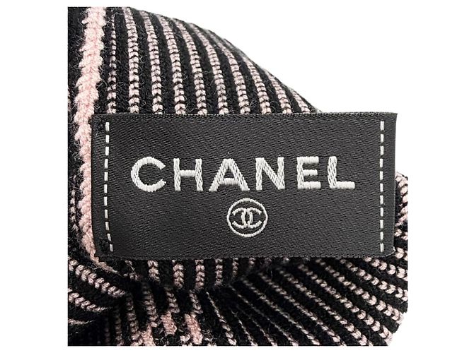 Chanel 24C Gamaschen aus der Cruise Collection Schwarz Pink - Ansicht 5