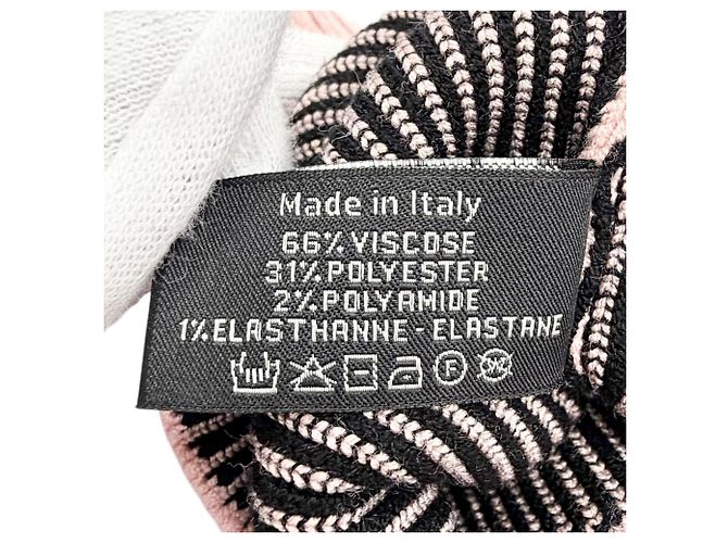 Chanel 24C Gamaschen aus der Cruise Collection Schwarz Pink - Ansicht 6
