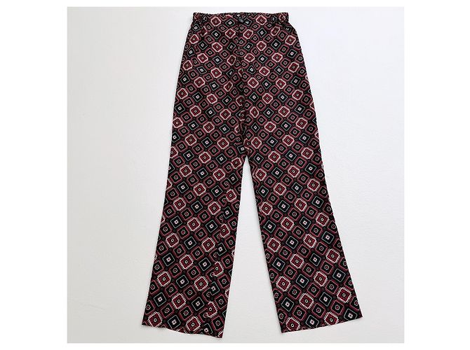 Autre Marque F.R.S For Restless Sleepers Pantalones Palazzo de Seda Estampados - vista 5