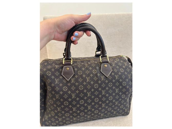 Louis Vuitton Borsa Speedy 30 Monogram Canvas Marrone - vista 6
