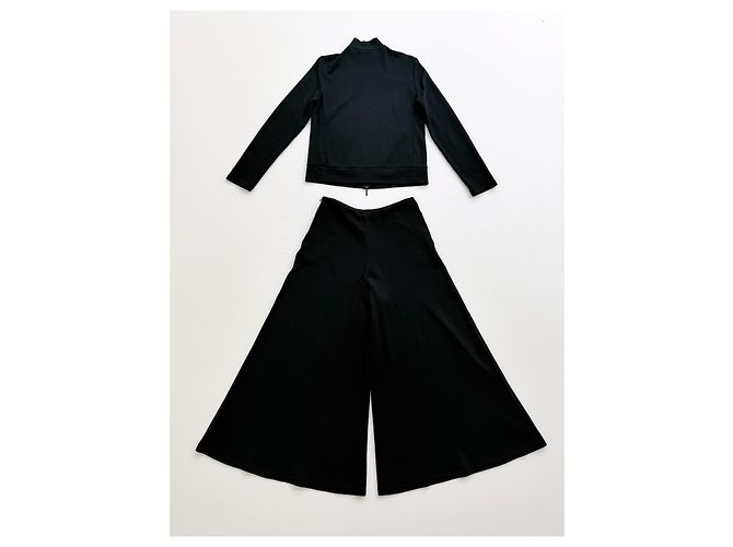 Max Mara Leisure Jersey-Set Schwarz - Ansicht 3