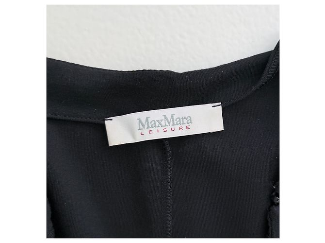 Max Mara Leisure Jersey-Set Schwarz - Ansicht 6