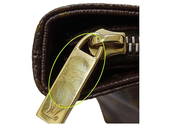 Borsa Tote Louis Vuitton Monogram Marrone - vista 11