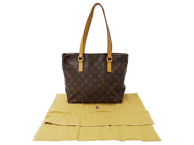 Borsa Tote Louis Vuitton Monogram Marrone - vista 5