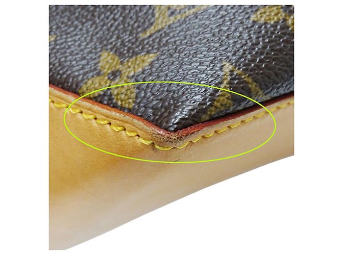 Borsa Tote Louis Vuitton Monogram Marrone - vista 8