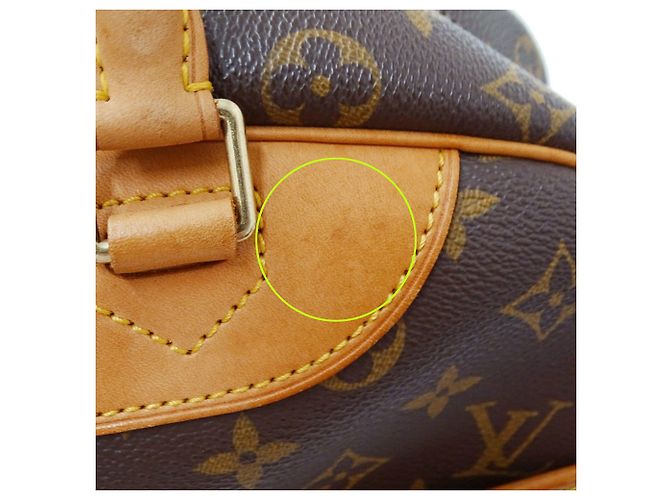 Borsa Louis Vuitton Monogram Marrone - vista 10
