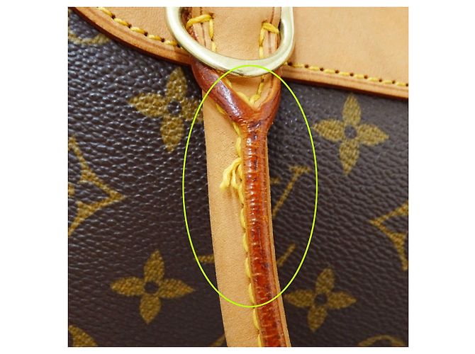 Borsa Louis Vuitton Monogram Marrone - vista 11