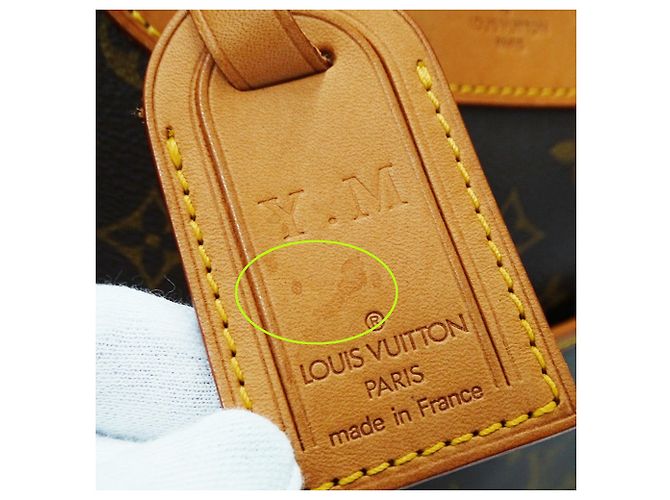 Borsa Louis Vuitton Monogram Marrone - vista 12