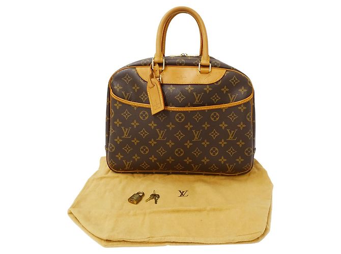 Borsa Louis Vuitton Monogram Marrone - vista 5