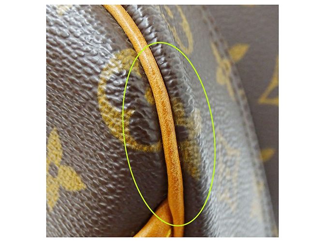 Borsa Louis Vuitton Monogram Marrone - vista 9