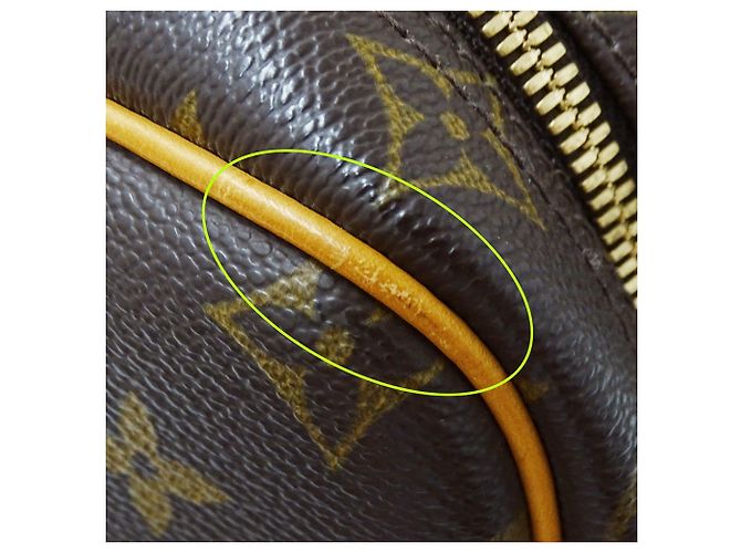 Louis Vuitton Monogram Schultertasche Braun - Ansicht 10