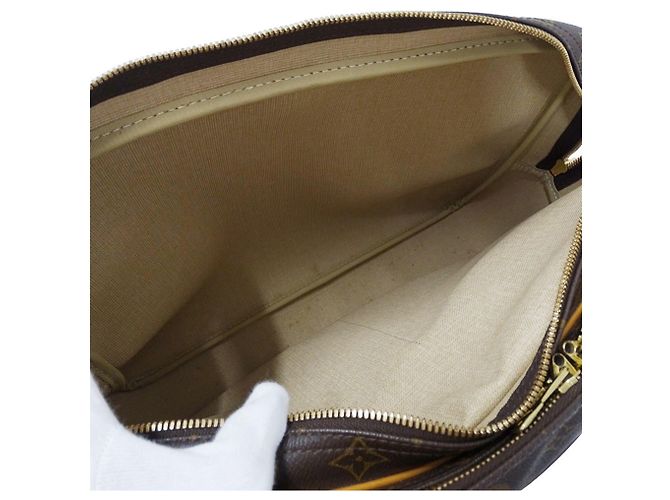 Louis Vuitton Monogram Schultertasche Braun - Ansicht 6