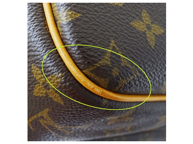 Louis Vuitton Monogram Schultertasche Braun - Ansicht 8