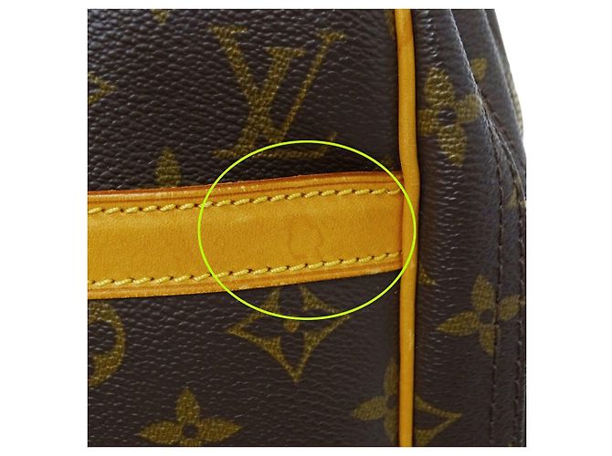 Louis Vuitton Monogram Schultertasche Braun - Ansicht 9
