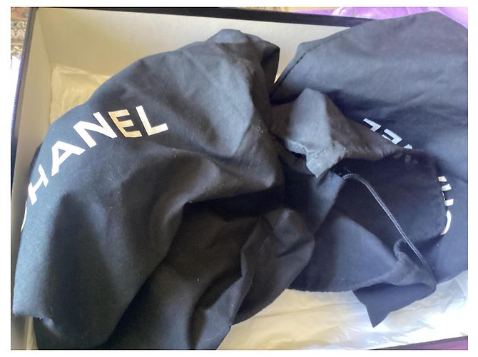 Botas transparentes Chanel Negro - vista 8