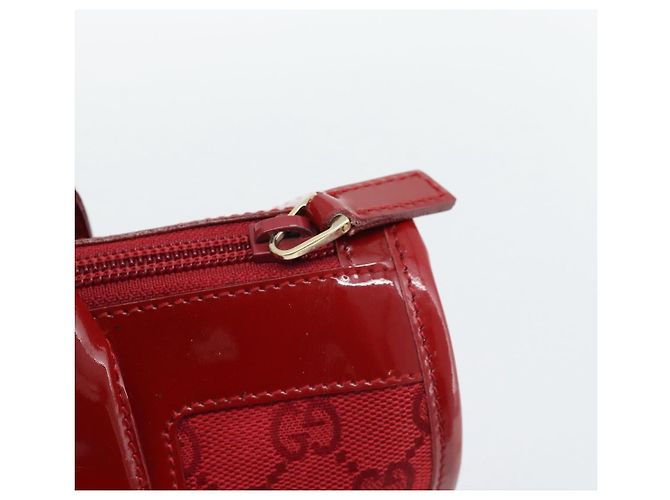 Borsa GUCCI GG Canvas Rossa Oro 000 0855 Auth mr2748 Rosso D'oro - vista 10