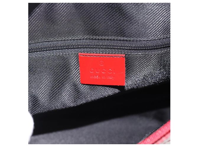 Borsa GUCCI GG Canvas Rossa Oro 000 0855 Auth mr2748 Rosso D'oro - vista 17